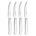 ZWILLING J.A. Henckels Zwilling 4-piece Stainless Steel Serrated Mignon Steak Knife Set Stainless Steel in Gray | Wayfair 39113-000