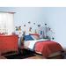 Wallhogs Disney "Mickey Friends" Wall Decal Vinyl in Black/Brown/Red | 18 H x 40 W in | Wayfair 1507SCSWH