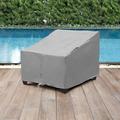 TK Classics Outdoor Protective Wicker Water Resistant Patio Chair Cover in Gray | 25 H x 26.5 W x 31.5 D in | Wayfair TKC010WC-AS-GRY