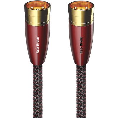 AudioQuest Red River XLR audio interconnect cables (pair - 1meter)