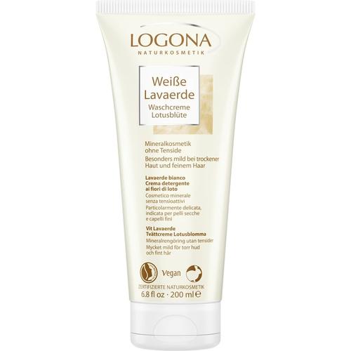 Logona - Lavaerde WEIßE - WASCHCREME LOTUS 200ML Reinigungscreme 200 ml