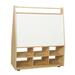 Wood Designs Book Display Wood in Brown/White | 44 H x 36 W x 15 D in | Wayfair WD990321