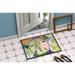 Caroline's Treasures Sand Dollar Non-Slip Indoor Door Mat Synthetics | 18 W x 27 D in | Wayfair 8545-MAT