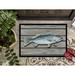 Caroline's Treasures Fish Speckled Trout Non-Slip Indoor Door Mat Synthetics | 18 W x 27 D in | Wayfair 8494-MAT