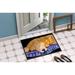 Caroline's Treasures Golden Retriever Non-Slip Indoor Door Mat Synthetics | 18 W x 27 D in | Wayfair SS8909MAT