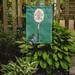 Caroline's Treasures Tennis Fleur de lis 2-Sided Garden Flag, Polyester in Green | 15 H x 11 W in | Wayfair 8479GF