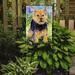 Caroline's Treasures Norwich Terrier 2-Sided Garden Flag, Polyester in Brown/Yellow | 15 H x 11 W in | Wayfair SS8894GF