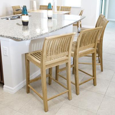 Laguna Teak Counter Height Stool