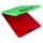 SAUNDERS 00580 8-1/2&quot; x 11&quot; Storage Clipboard, Red/Green