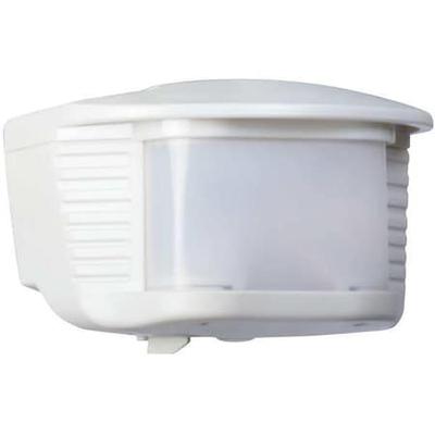 DESIGNERS EDGE L6020WH Motion Sensor,180 Degree,70 ft,Wht,3in L