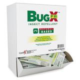 BUGX 18-850 Insect Repelent,No DEET,Lotion Wipe,PK50