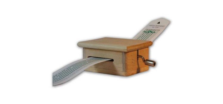 Spieluhr Wolferl Handkurbel Melodie selbst machen Image