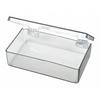 FLAMBEAU 5200CL Storage Box with 1 compartments, Plastic, 1 1/16 in H x 2-5/8
