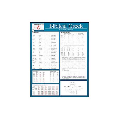 Biblical Greek by William D. Mounce (Wallchart - Zondervan)