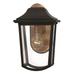 Hinkley Lighting Burton 12 Inch Tall Outdoor Wall Light - 1970BK