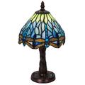 Meyda Lighting Tiffany Hanginghead Dragonfly 12 Inch Accent Lamp - 26617