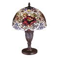 Meyda Lighting Renaissance Rose 18 Inch Table Lamp - 26675