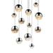 SONNEMAN Robert Sonneman Grapes 17 Inch 12 Light LED Multi Light Pendant - 2917.01-AST