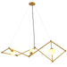 Corbett Lighting Martyn Lawrence Bullard Bickley 62 Inch 3 Light LED Linear Suspension Light - 298-53