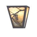 Meyda Lighting Whispering Pines 7 Inch Wall Sconce - 48307