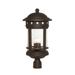 Designers Fountain Sedona 23 Inch Tall 3 Light Outdoor Post Lamp - 2396-ORB