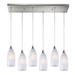 ELK Lighting Verona 33 Inch 6 Light Linear Suspension Light - 502-6RC-SW