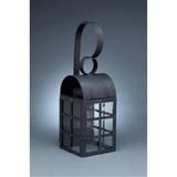 Northeast Lantern Adams 18 Inch Tall Outdoor Wall Light - 6131-AB-MED-CSG-NS