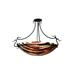 Meyda Lighting Marina 30 Inch 3 Light Semi Flush Mount - 99444