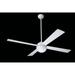 Modern Fan Company Ball 42 Inch Ceiling Fan - BAL-GW-42-WH-NL-004