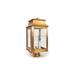 Northeast Lantern Concord 19 Inch Tall 3 Light Outdoor Post Lamp - 5643-AB-LT3-CSG