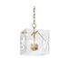 Hudson Valley Lighting Travis 12 Inch Cage Pendant - 5912-AGB