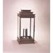 Northeast Lantern Empire 24 Inch Tall 3 Light Outdoor Pier Lamp - 8953P-AB-LT3-CSG