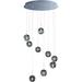 ET2 Lighting Orb 21 Inch 9 Light Multi Light Pendant - E24254-91PC