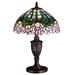 Meyda Lighting Cabbage Rose 18 Inch Table Lamp - 30343