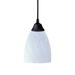 ELK Lighting Classico 5 Inch Mini Pendant - 406-1WH-LA