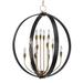 Hudson Valley Lighting Dresden 30 Inch 12 Light Chandelier - 6730-AOB