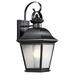 Kichler Lighting Mount Vernon 16 Inch Tall 1 Light Outdoor Wall Light - 9708BK