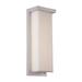 Modern Forms Ledge 14 Inch Tall LED Outdoor Wall Light - WS-W1414-AL