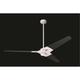 Modern Fan Company Torsion 62 Inch Ceiling Fan - TOR-GW-62-BK-NL-001