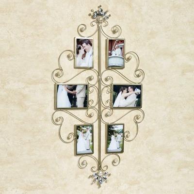 Giselle Photo Wall Accent Platinum , Platinum