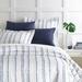 Pine Cone Hill Ink Dots White/100% Cotton Modern & Contemporary Duvet Cover Cotton in Blue | Twin Duvet Cover | Wayfair INDDCT
