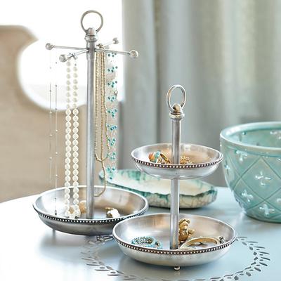 Sophia Jewelry Dish & Necklace Stand - Necklace Stand - Ballard Designs