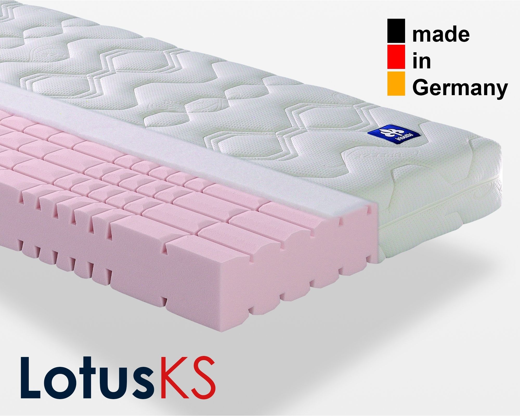 Badenia »Irisette Lotus« Komfortschaum-Matratzen 140x200 cm H4