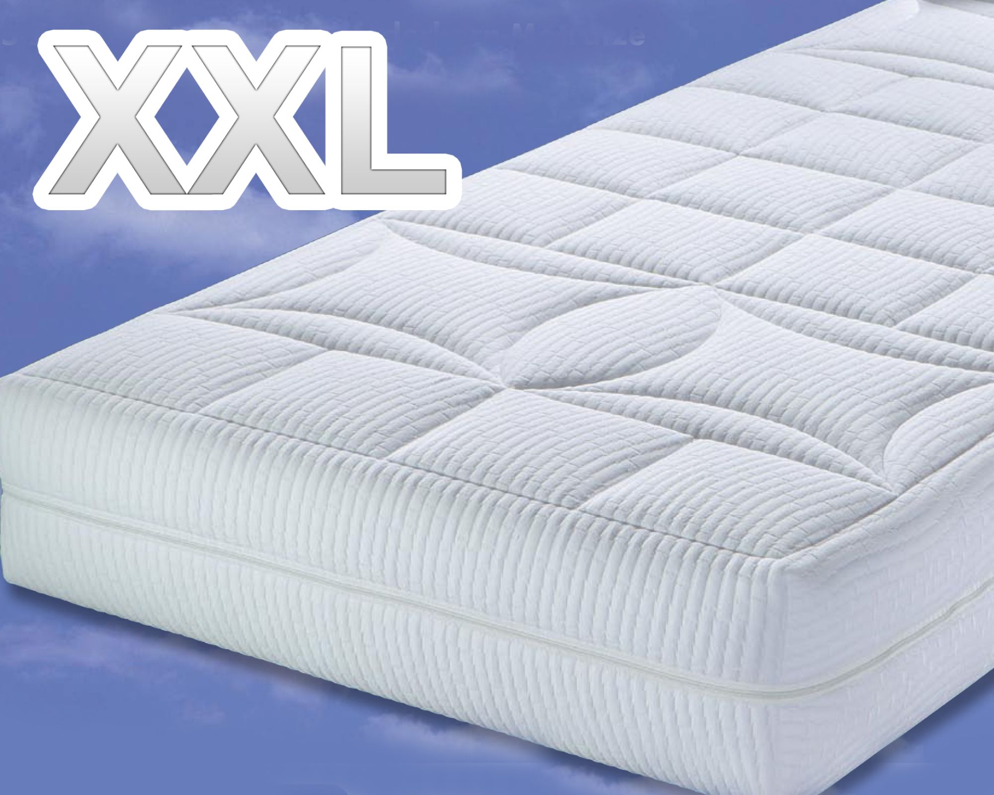 Malie »Big Star XXL« H4 Taschenfederkern-Matratzen 160x200 cm H4