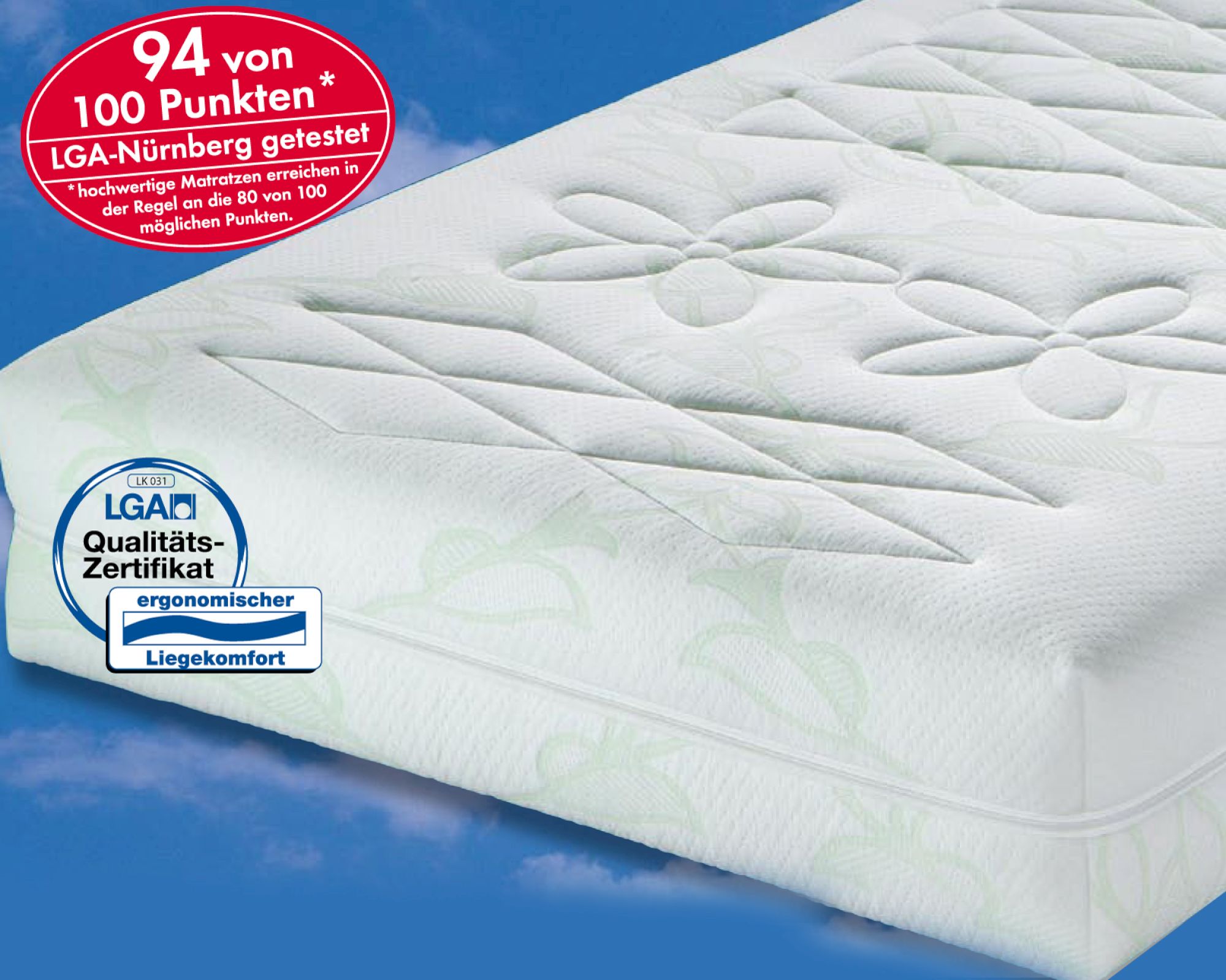 Malie »Primavera« Greenfirst Matratzen 140x200 cm H3