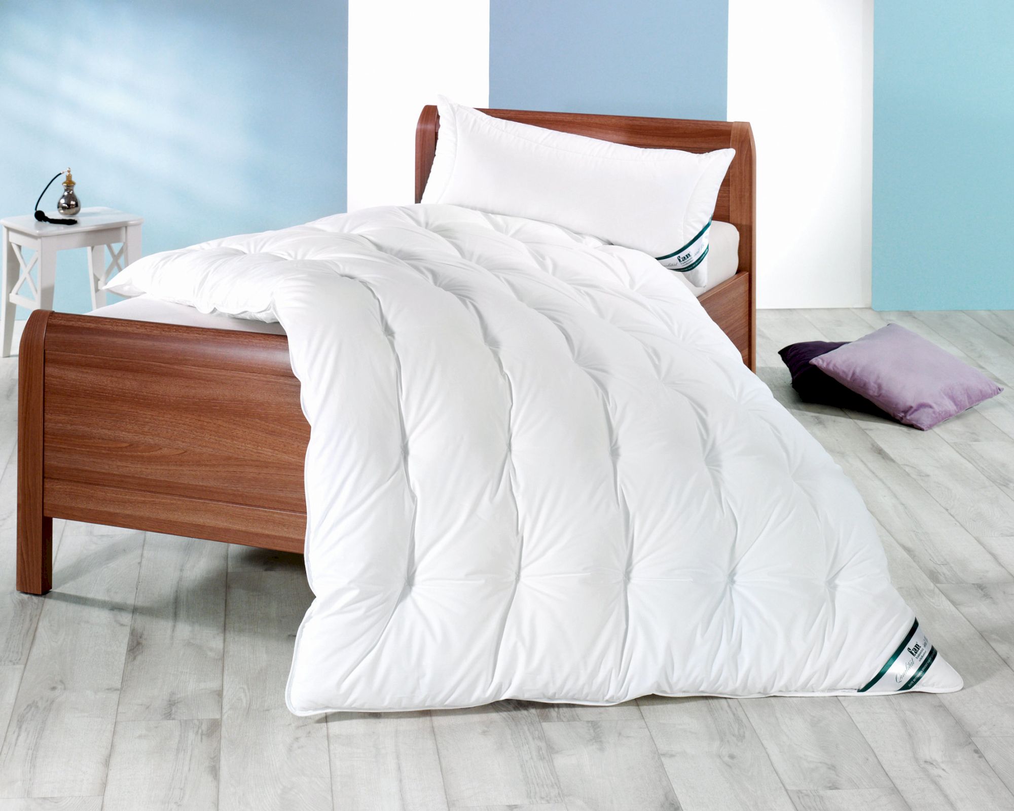 Frankenstolz »First Class« Bettdecke Leicht-Steppbett / 155x220 cm / 600 g