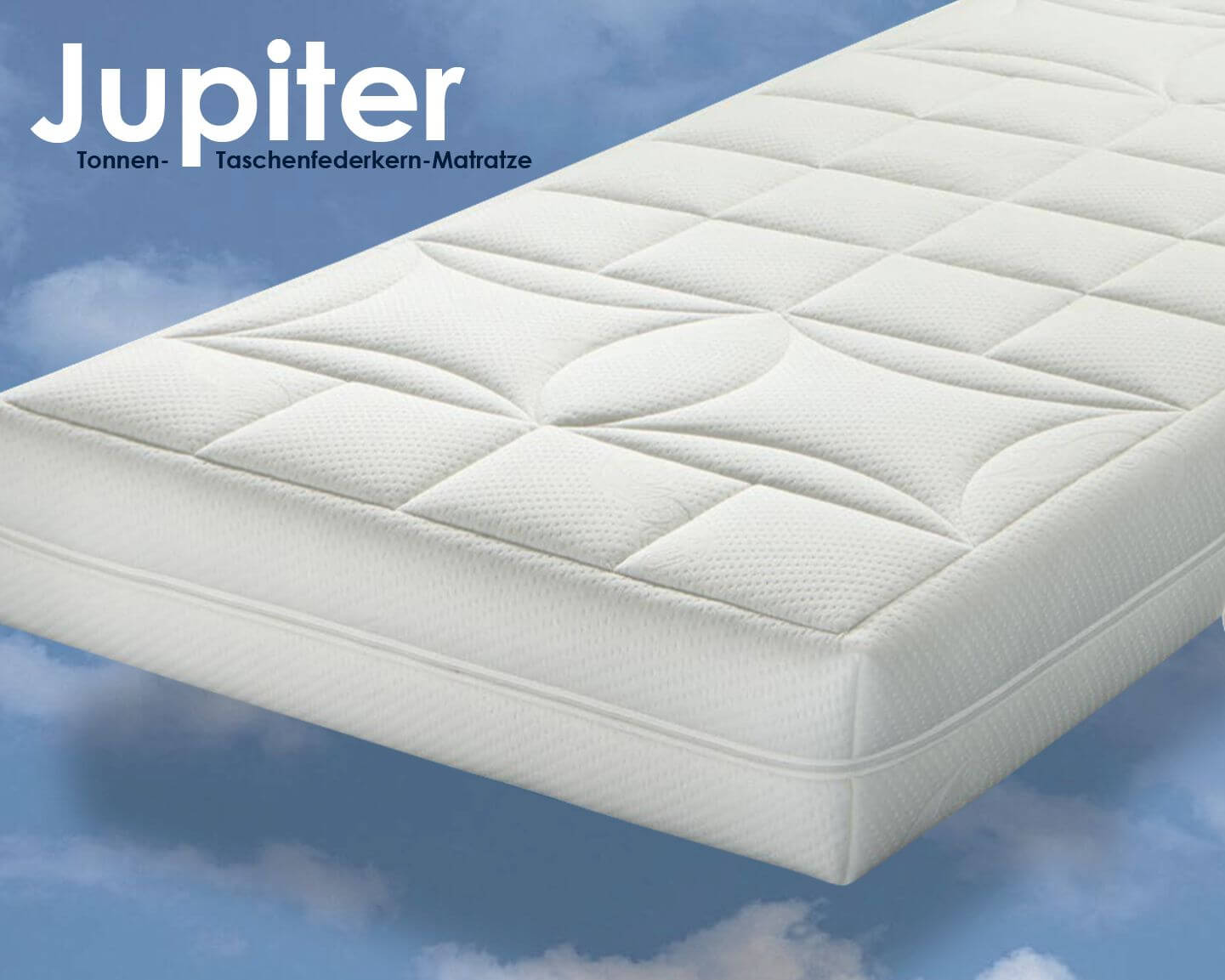 Malie »Jupiter« 7-Zonen Taschenfederkern-Matratzen 100x200 cm H2