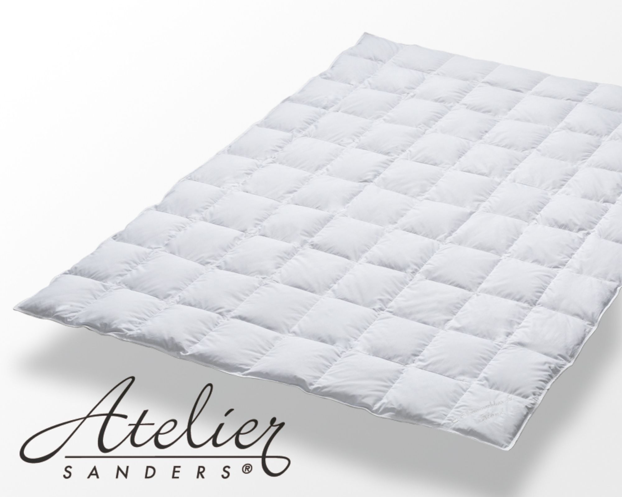 Sanders Kauffmann Exclusive Eiderdaunendecken warm 155x220 cm 600g Image