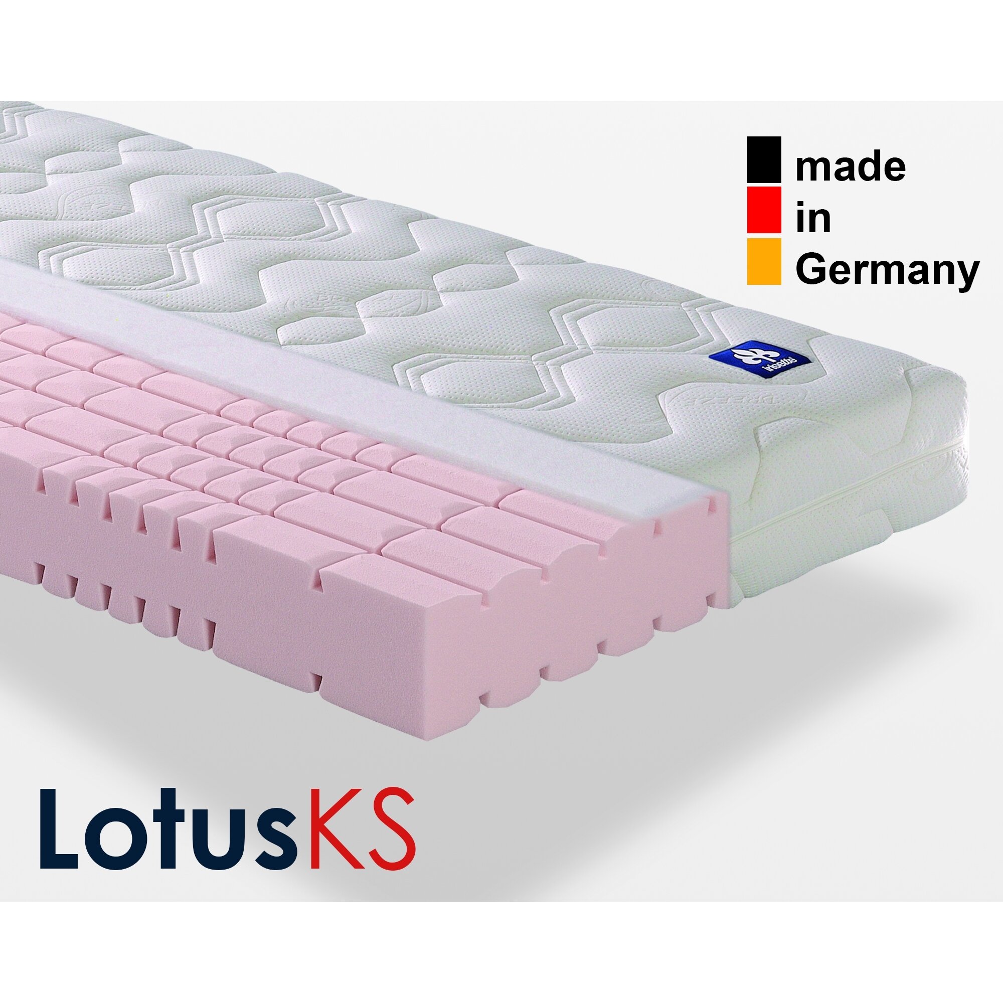 Badenia »Irisette Lotus« Komfortschaum-Matratzen 180x200 cm H2