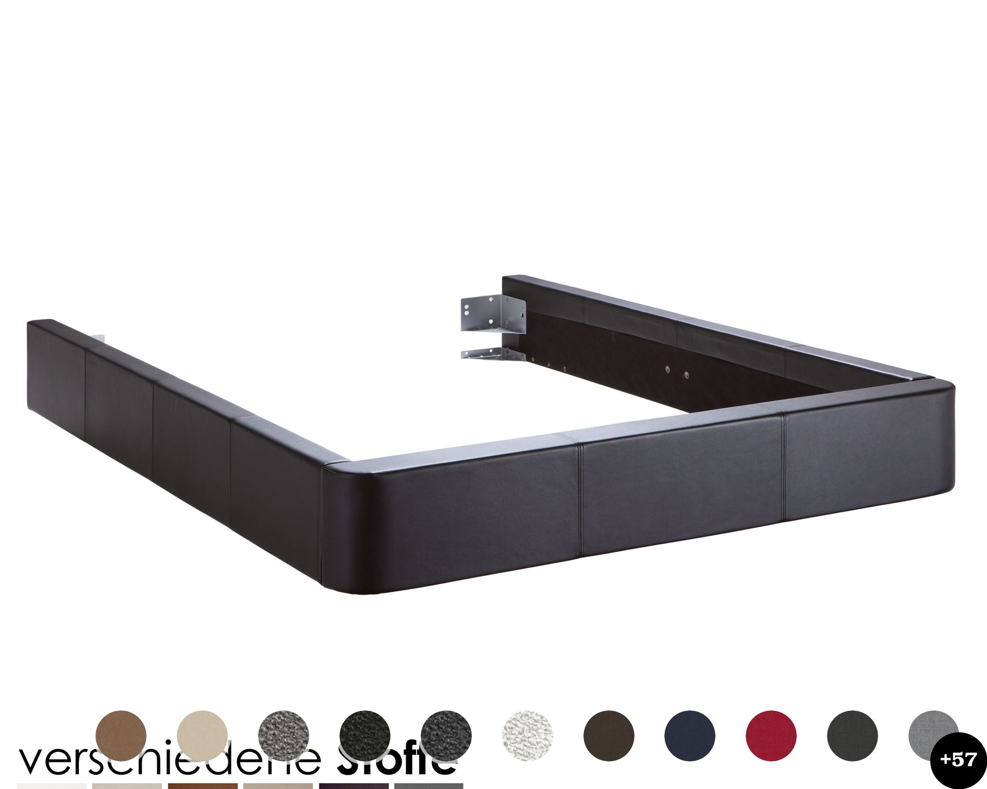 Hasena Dream-Line Bettrahmen Ciara 28/3S 160x200 cm / PK3 Campos 373 creme